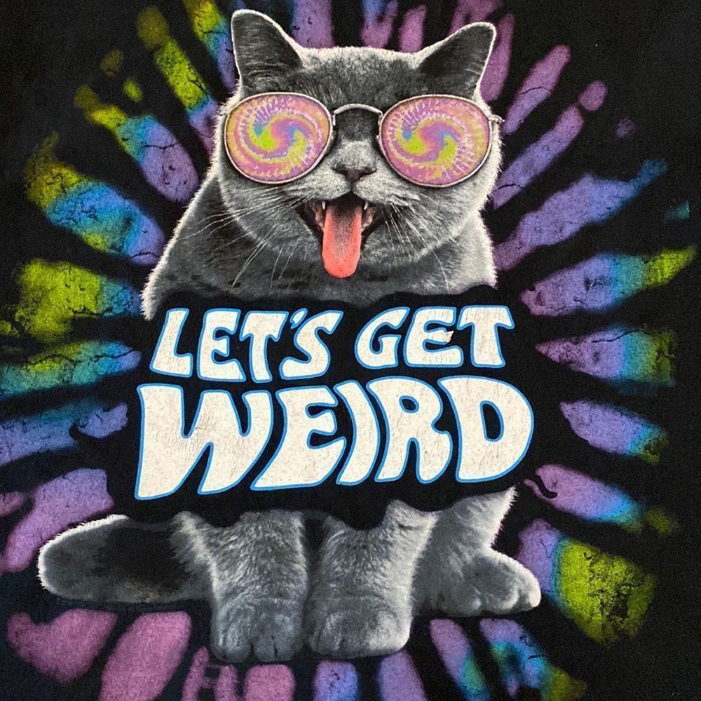 Let’s Get Weird Black XL T-Shirt